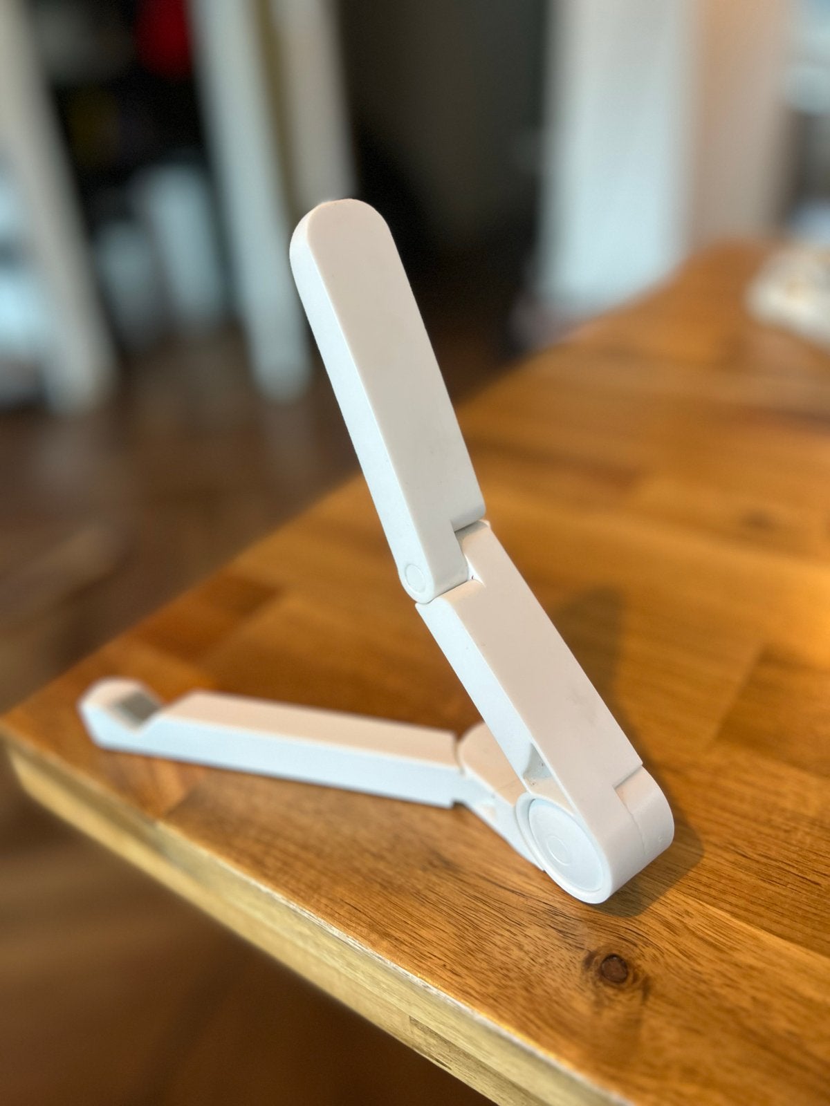 Opvouwbare Tablet Standaard - Wit, Ophalen of Verzenden, Zo goed als nieuw, 13 inch of meer, Overige typen