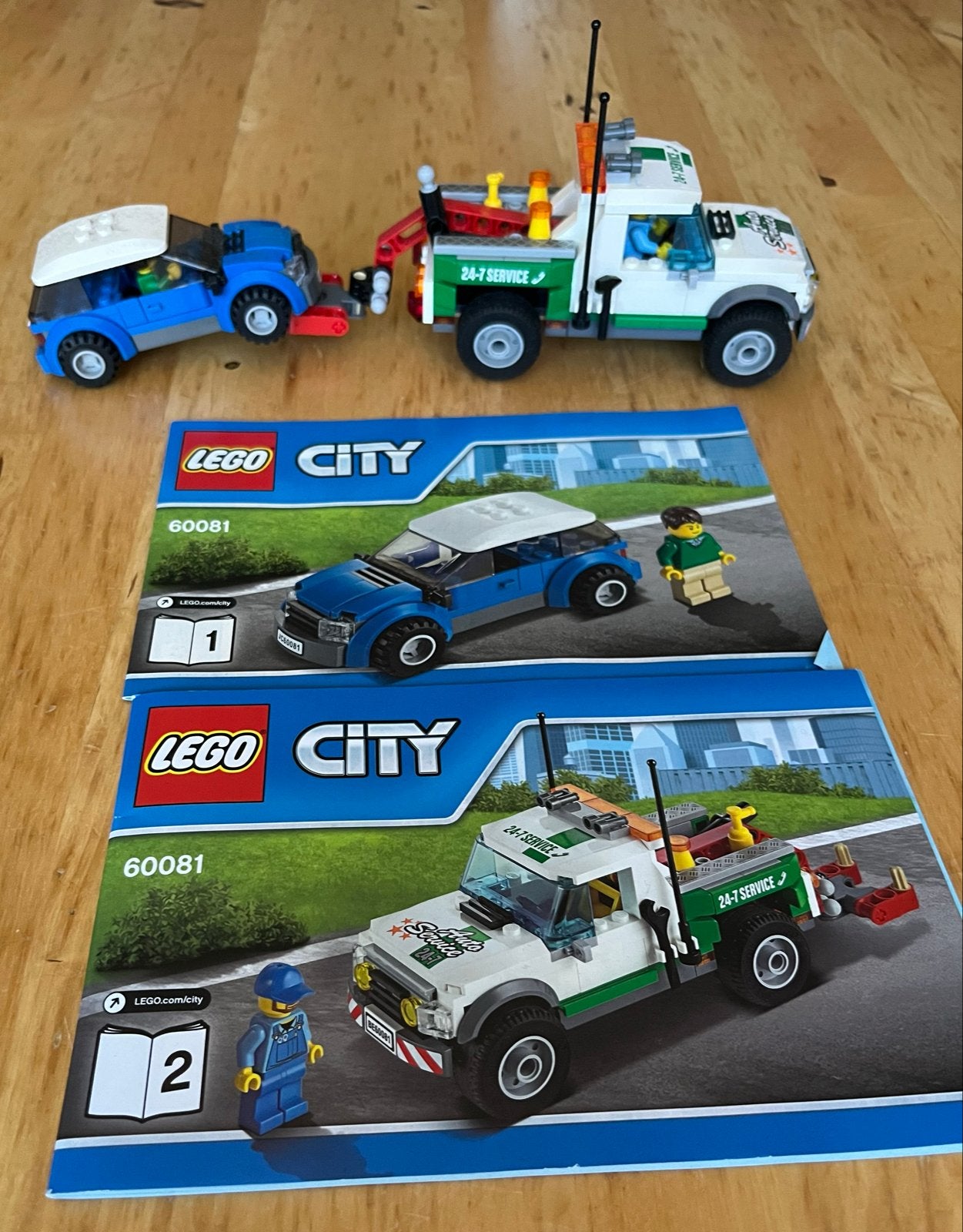 LEGO City 60081 Pick-up Takelwagen met Auto, Kinderen en Baby's, Speelgoed | Duplo en Lego, Lego, Ophalen of Verzenden, Complete set