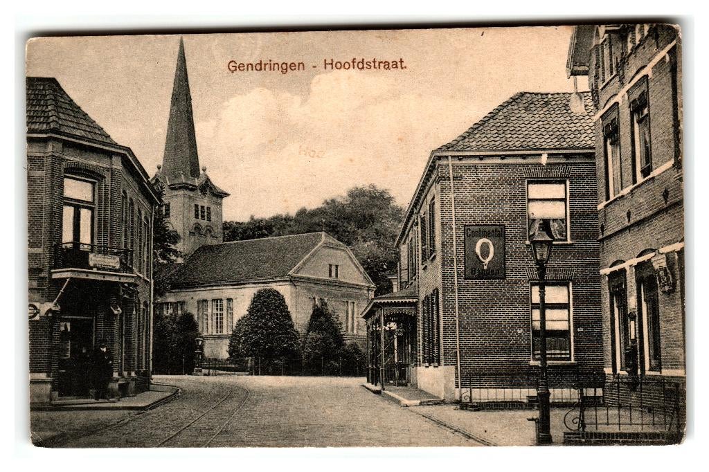 Gendringen, (bij Ulft) Hoofdstraat, Verzamelen, Ansichtkaarten | Nederland, Verzenden, 1920 tot 1940, Gelopen, Gelderland