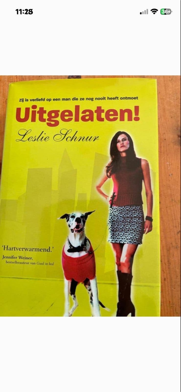Uitgelaten! - Leslie Schnur (Roman), Ophalen of Verzenden, Gelezen, Wereld overig