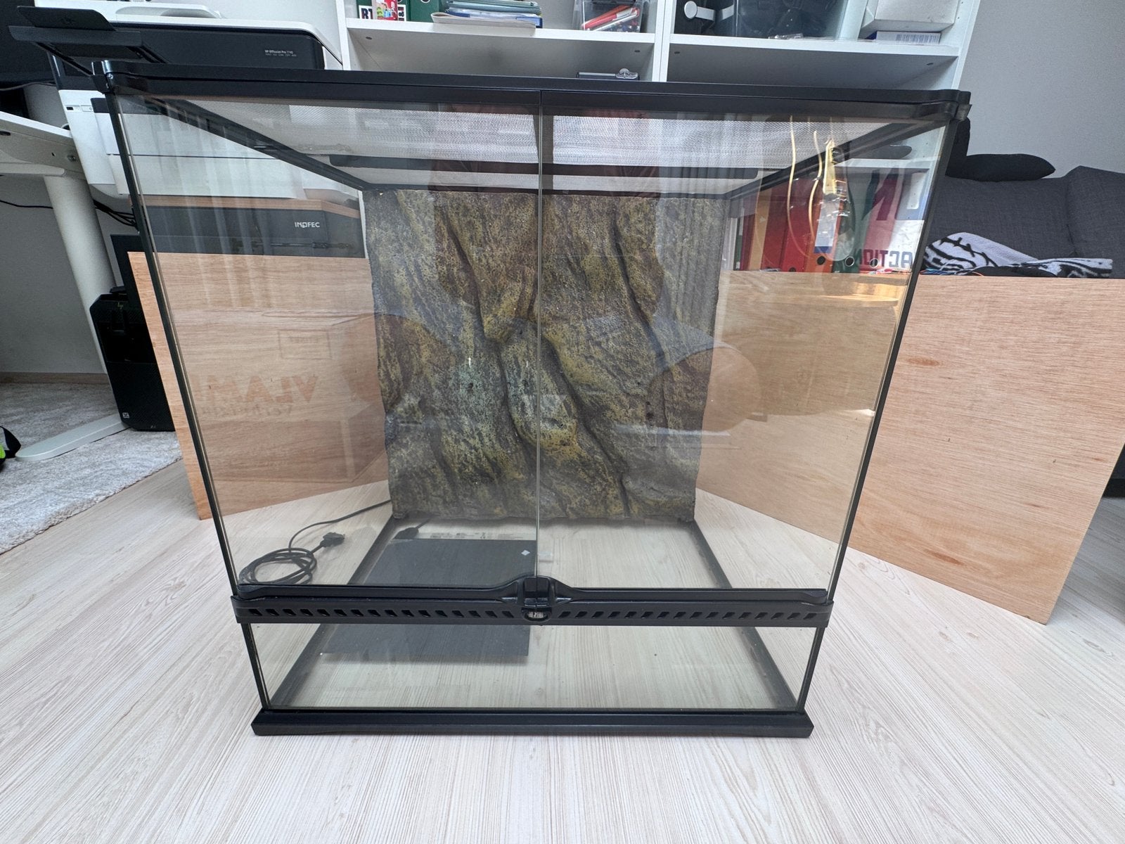 Exo Terra terrarium 60x45x60, Ophalen, Zo goed als nieuw