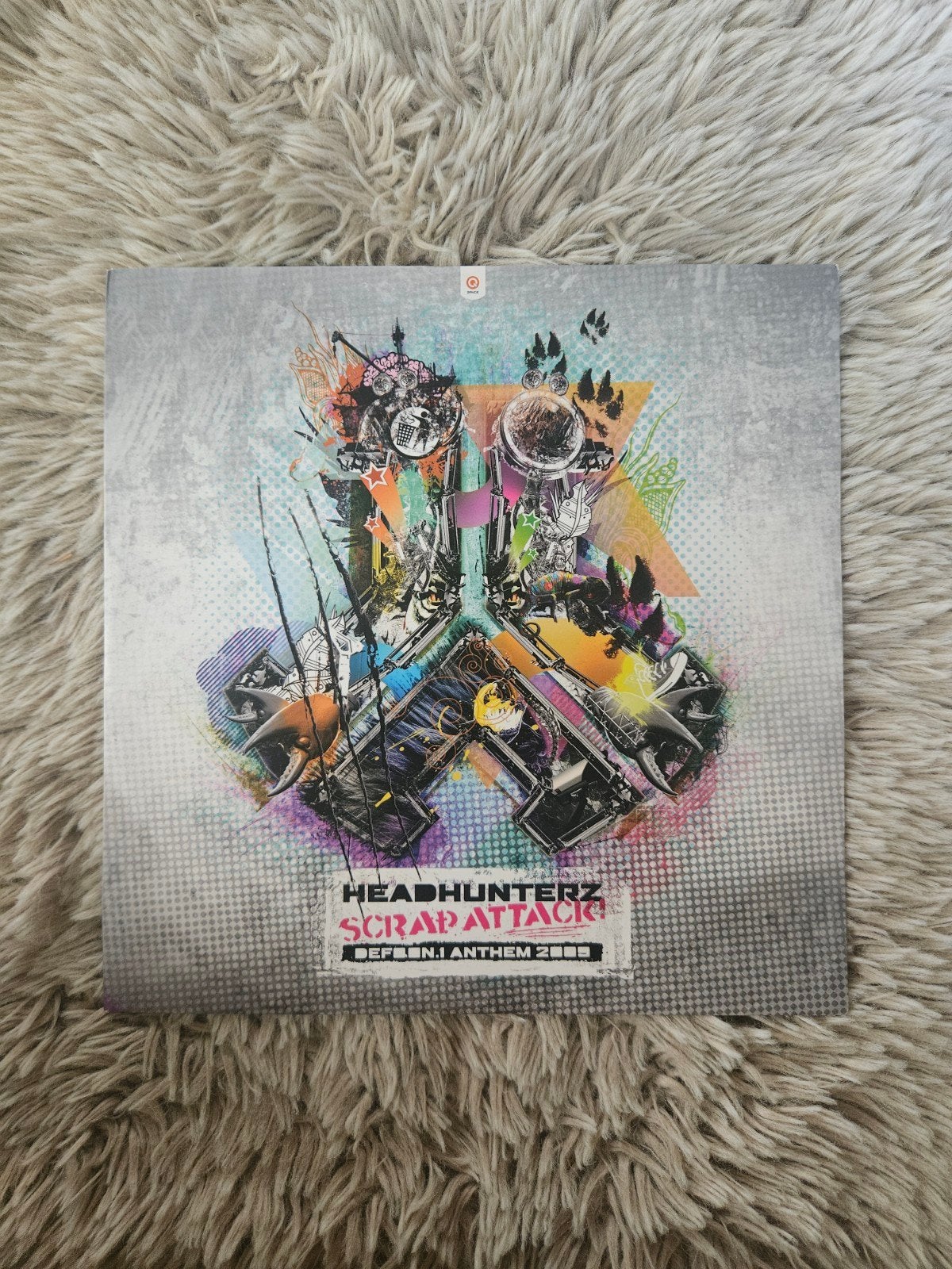 Headhunterz – Scrap Attack (Defqon.1 Anthem 2009), Cd's en Dvd's, Vinyl | Dance en House, Ophalen of Verzenden, Zo goed als nieuw