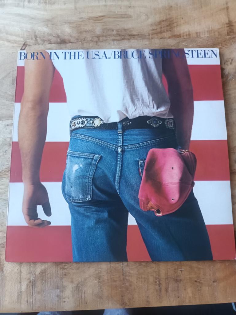Vinyl Bruce Springsteen - Born in the U.S.A., Inclusief binnenhoes, Ophalen of Verzenden, 1980 - 1989, Gebruikt