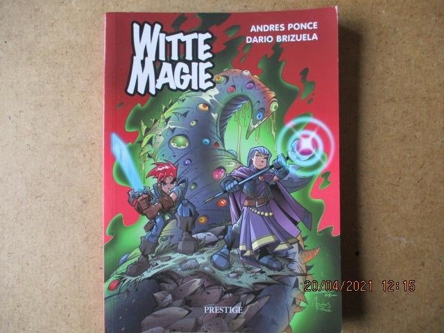 adv1647 witte magie, Eén stripboek, Ophalen, Gelezen