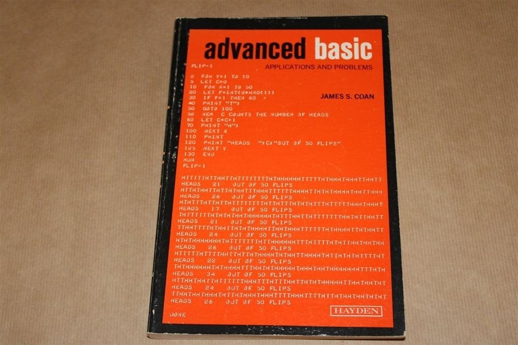 Advanced BASIC. Applications and problems. 1982., Boeken, Informatica en Computer, Ophalen of Verzenden, Gelezen, Internet of Webdesign