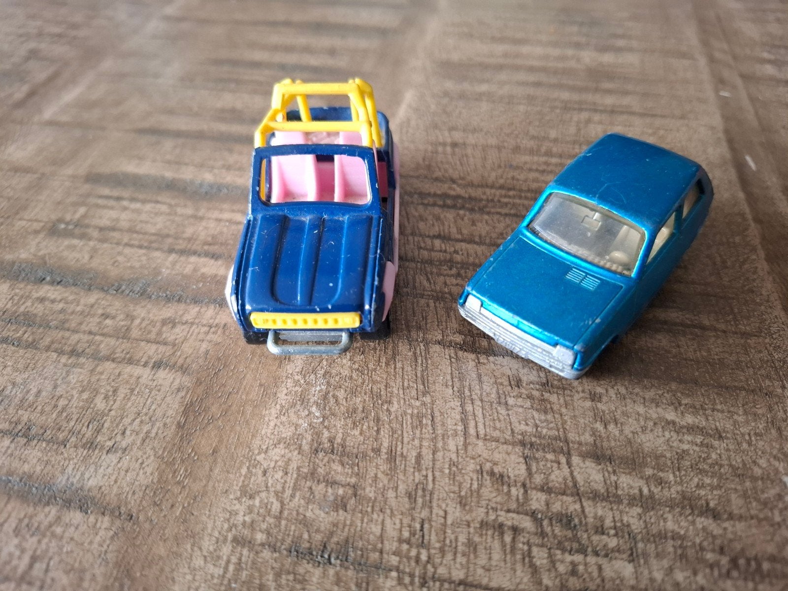 Renault 4 JP4 Dune buggy en Renault 5 modelauto, Hobby en Vrije tijd, Ophalen of Verzenden, Gebruikt, Auto