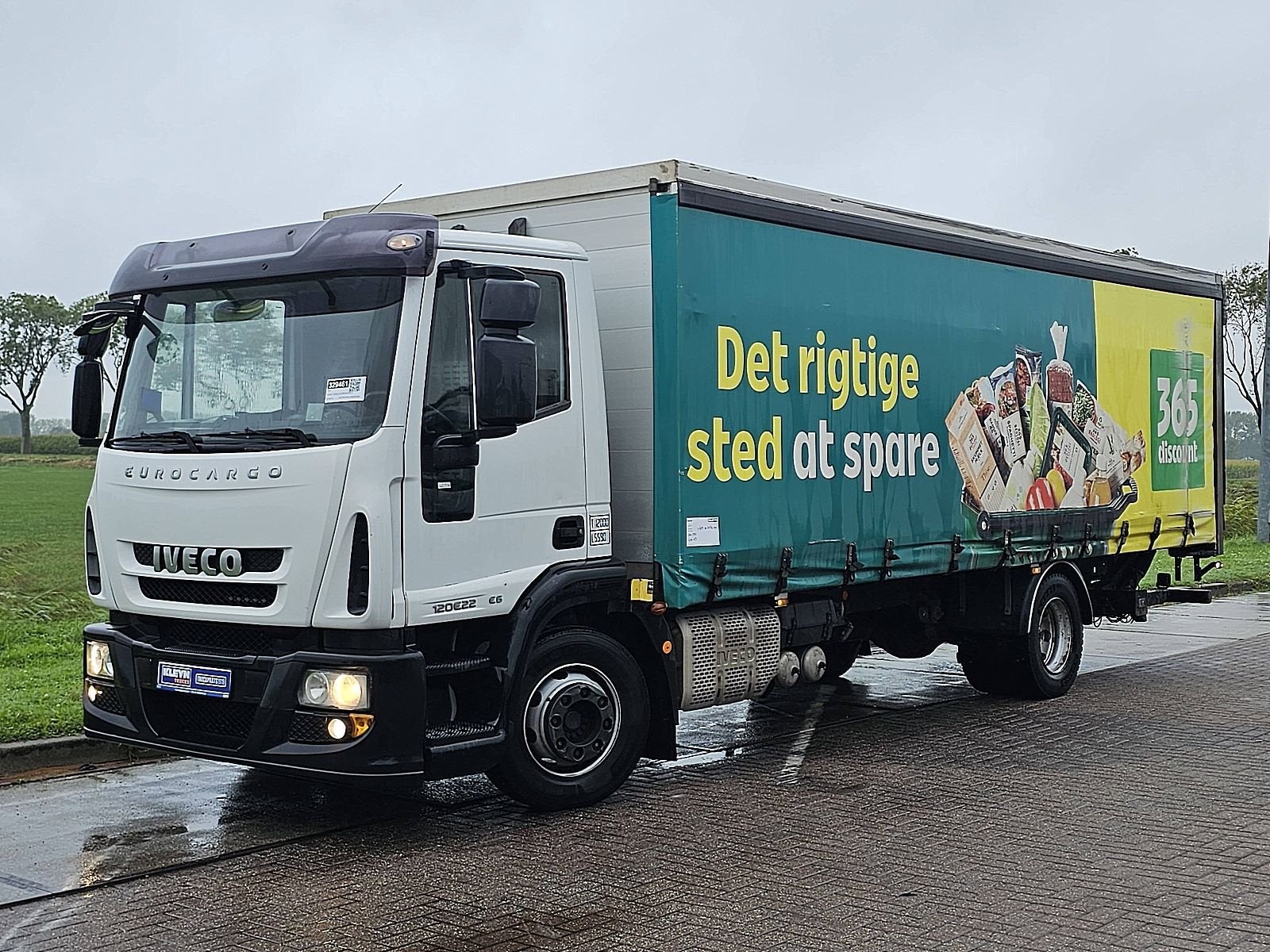 IVECO 120E22 EUROCARGO airco wb430 6 cyl, Auto's, Vrachtwagens, Automaat, Euro 6, Stoelverwarming, Iveco