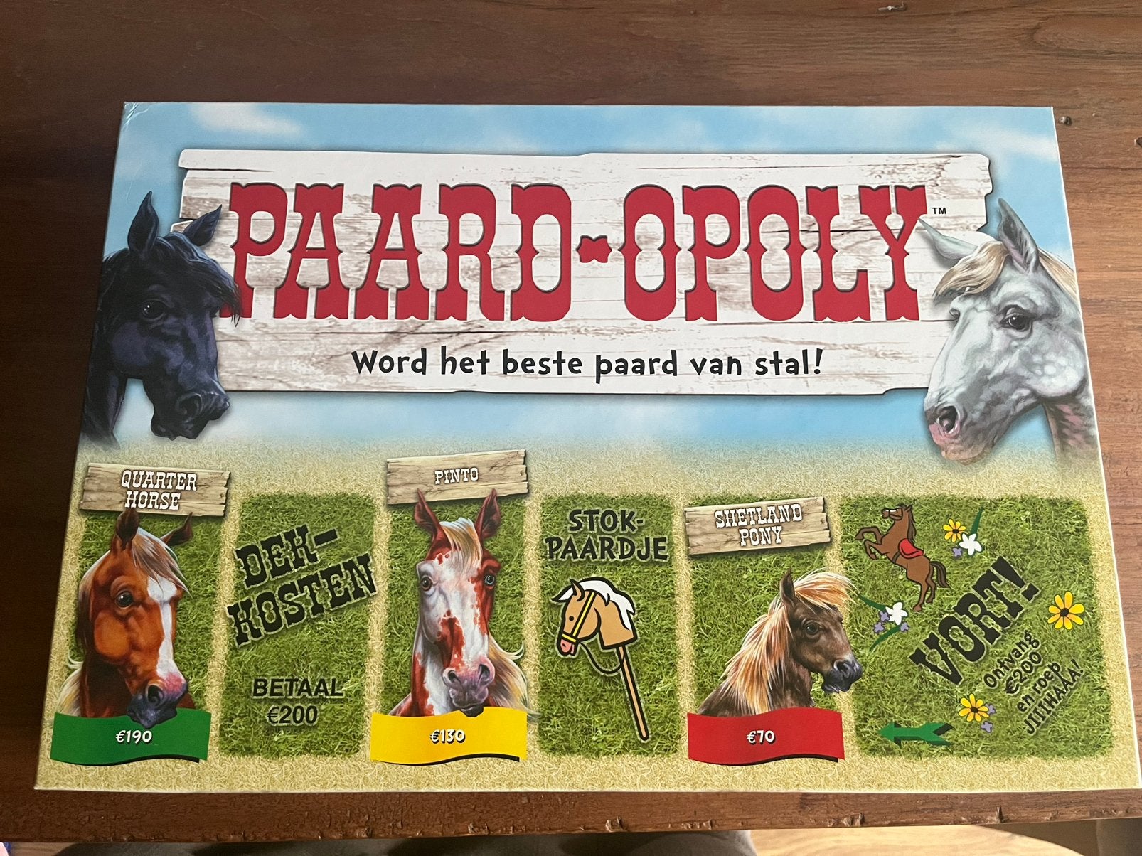 Paard-opoly, Ophalen, Zo goed als nieuw