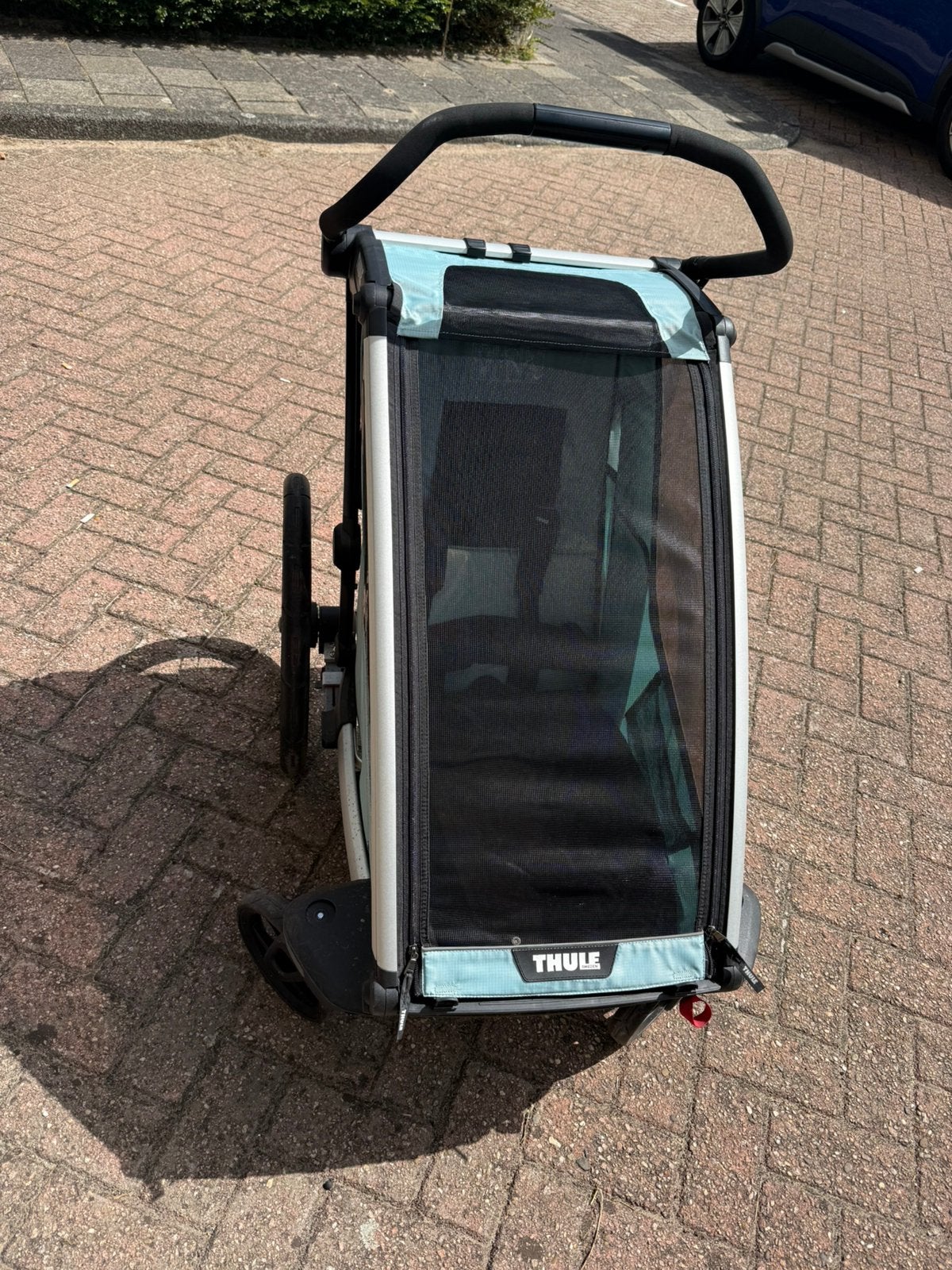 Thule Chariot Cross Fietskar Single, Fietsen en Brommers, Ophalen, Zo goed als nieuw, Kinderkar, Minder dan 20 kg