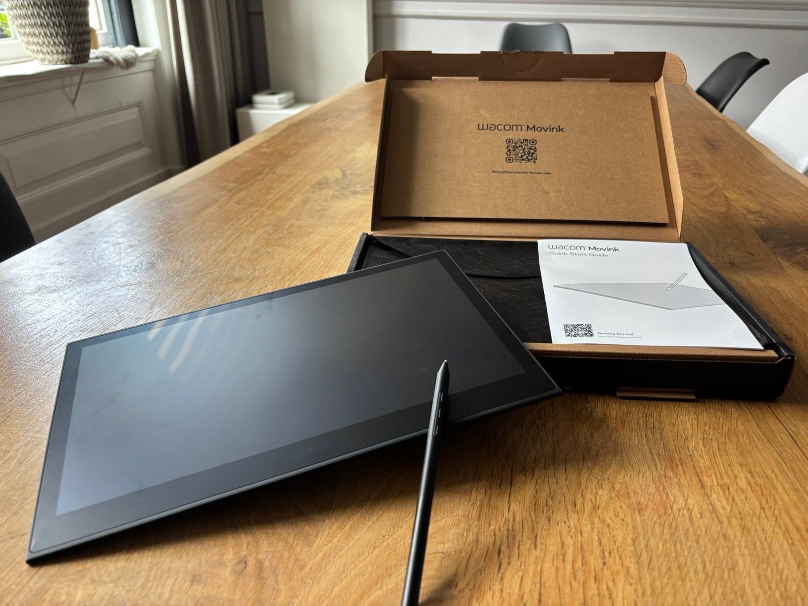 Wacom Movink 13" Creative Pen Display, Computers en Software, Tekentablets, Zo goed als nieuw, Bedraad, Ophalen