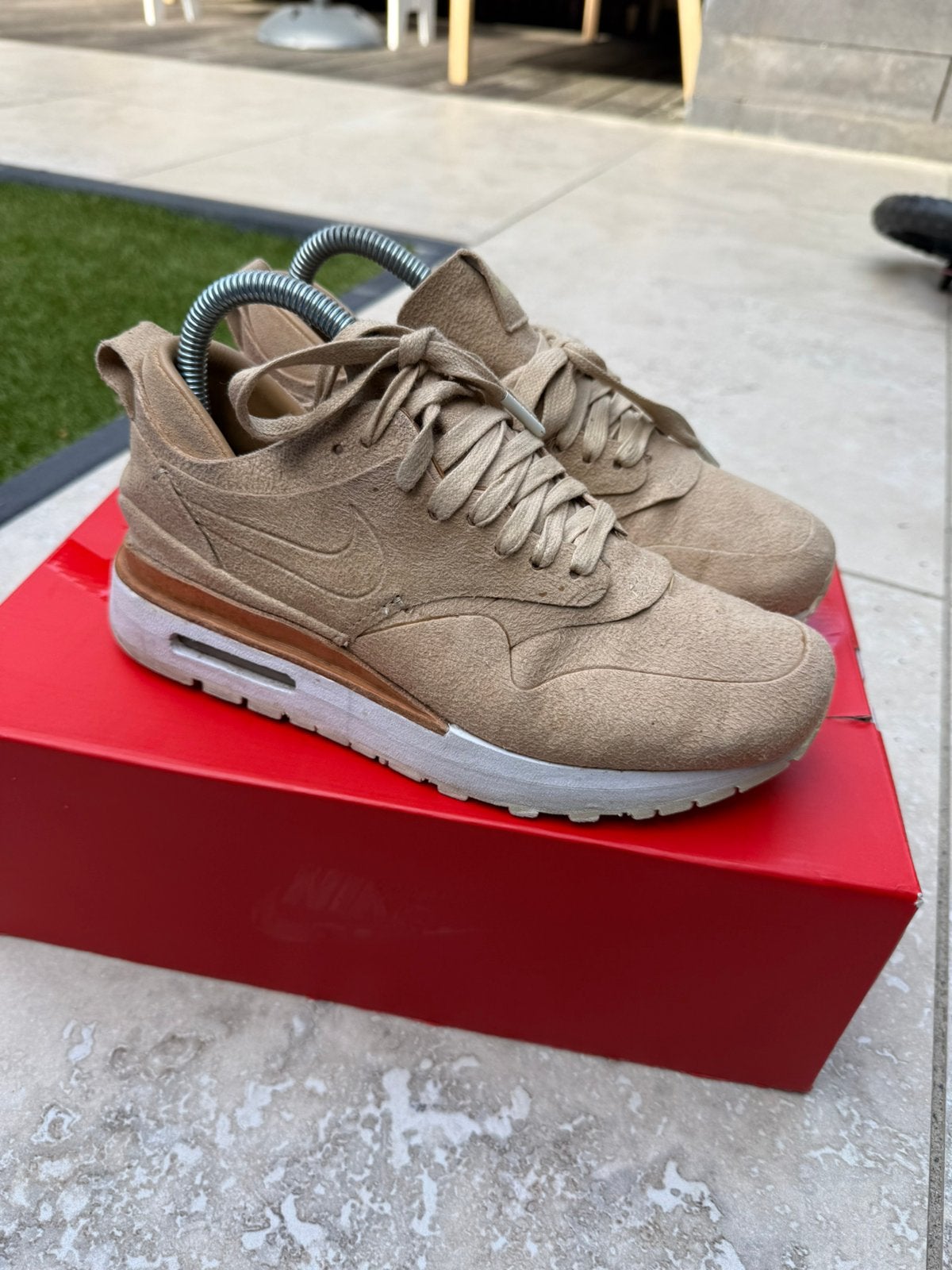 Nike air max 1 royal 37.5, Kleding | Dames, Schoenen, Ophalen of Verzenden, Zo goed als nieuw, Blauw, Sneakers of Gympen