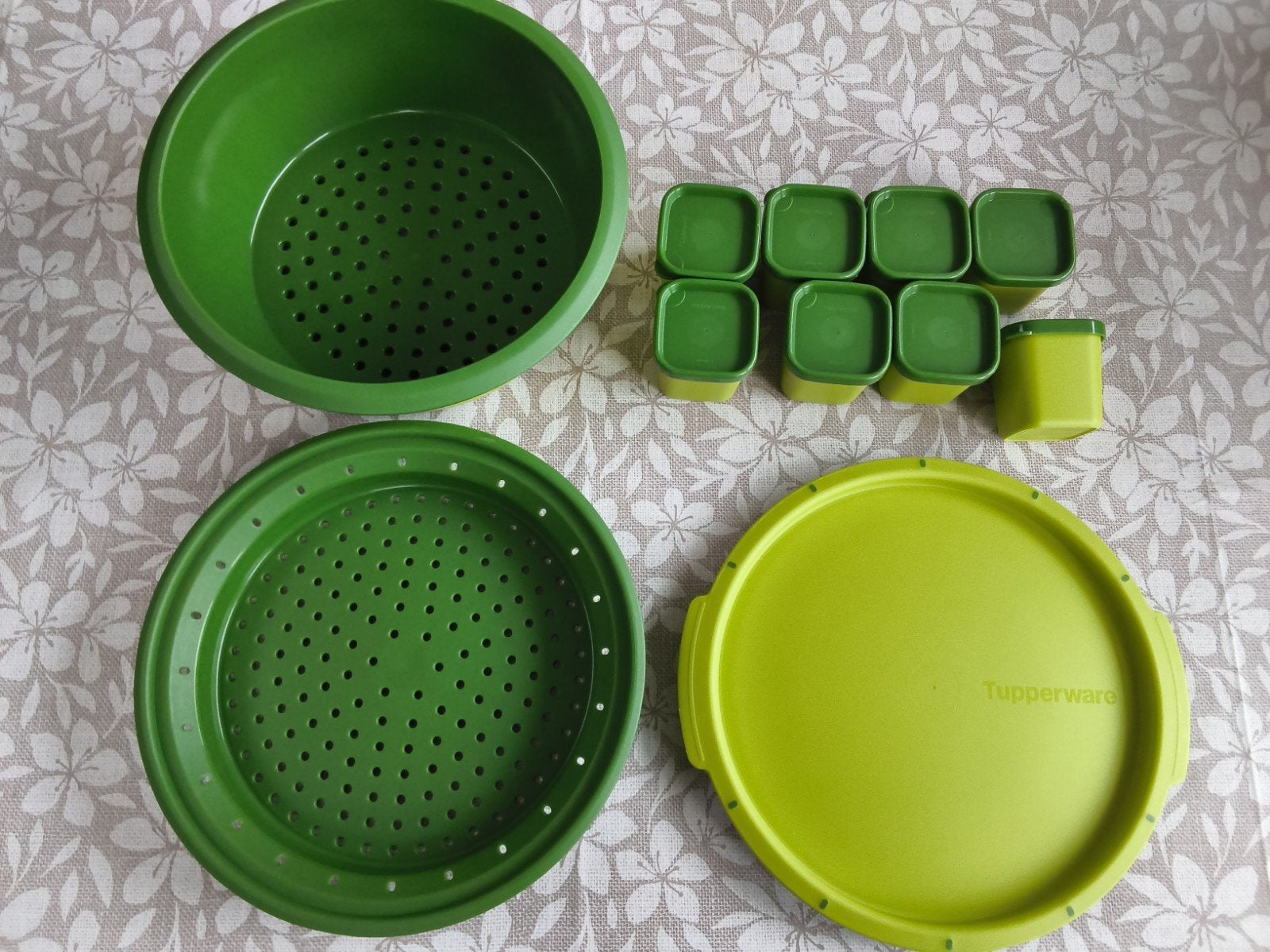 stoom schaal en kleine bakjes nieuw tupperware, Ophalen, Nieuw, Schaal