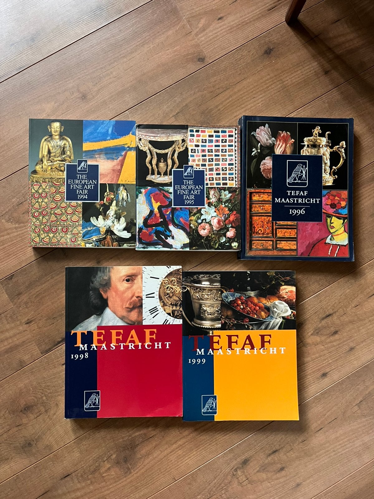 5 oude TEFAF Maastricht catalogi 1994–1999, Ophalen, Gelezen, Overige onderwerpen