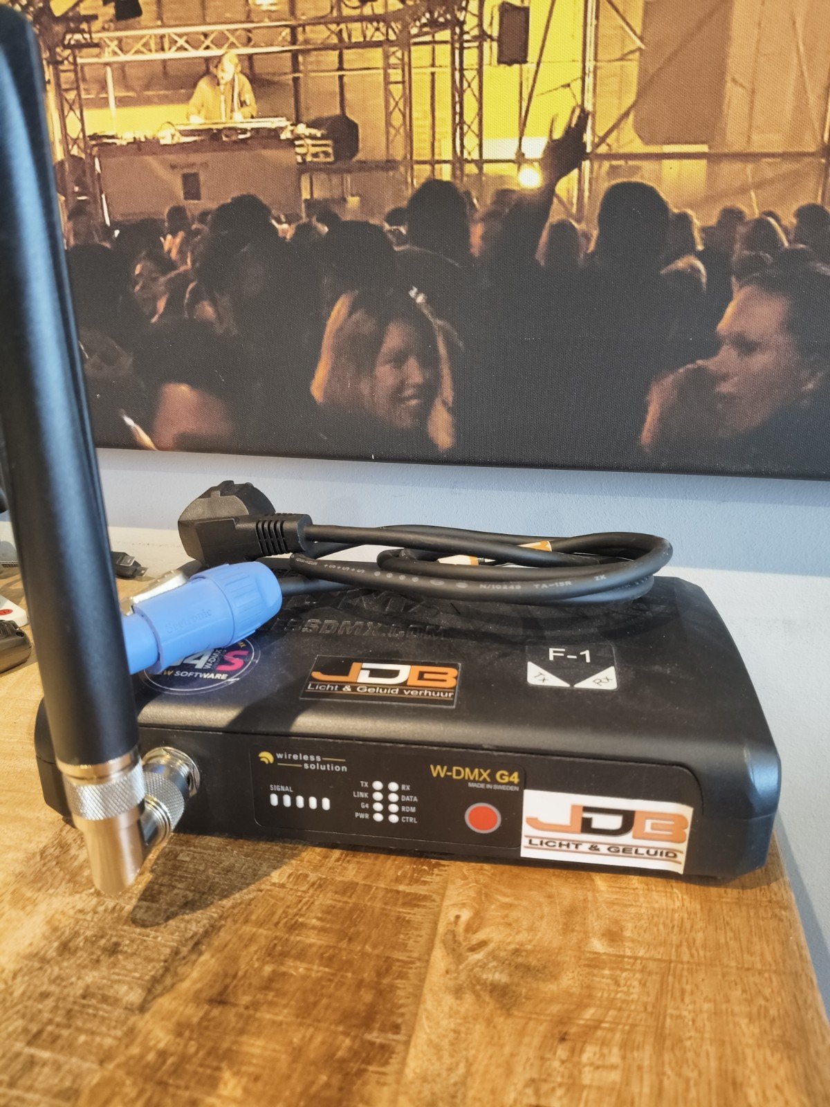 Wireless Solutions F1 Wdmx zender/ontvanger g4, Ophalen of Verzenden, Zo goed als nieuw, Overige merken