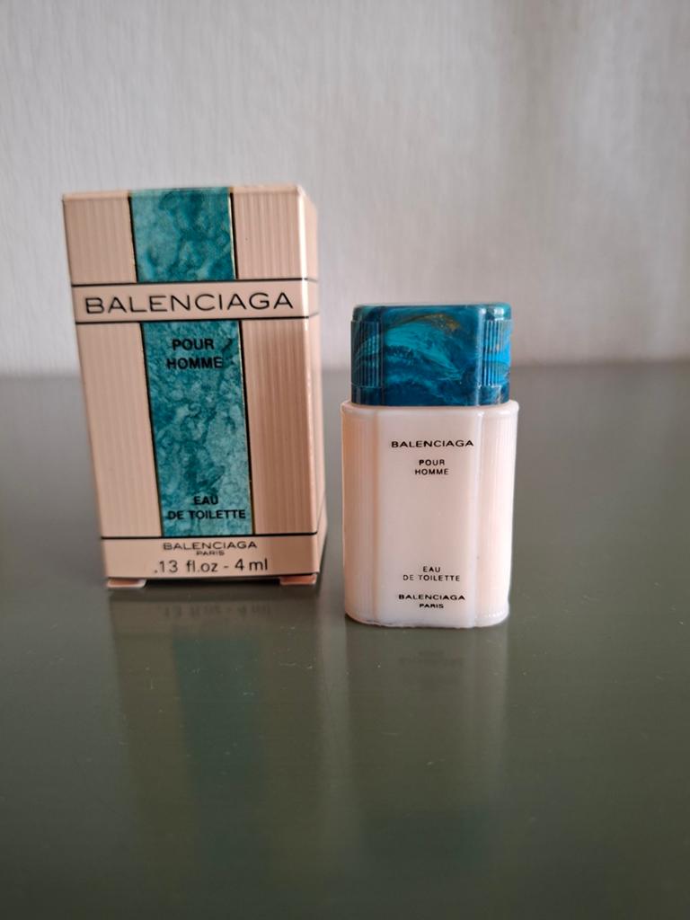 Balenciaga Homme- EdT  - 4ml - 1990, Verzamelen, Parfumverzamelingen, Ophalen of Verzenden, Parfumfles