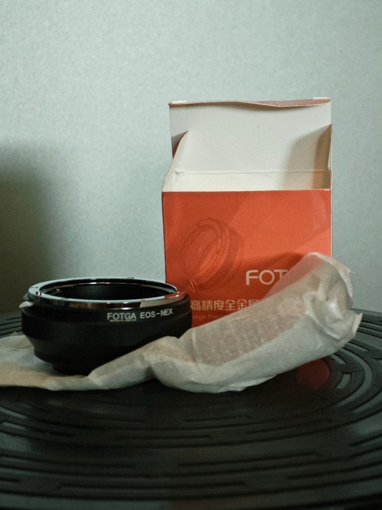 Fotga Canon EF/EOS-Sony E/Nex adapter, Ophalen, Nieuw, Toebehoren