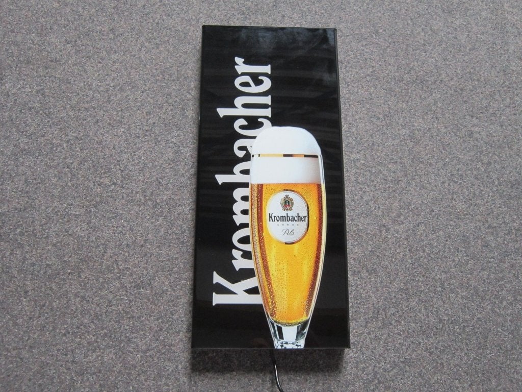 KROMBACHER BIER LICHTRECLAME, Ophalen, Nieuw, Overige typen, Overige merken