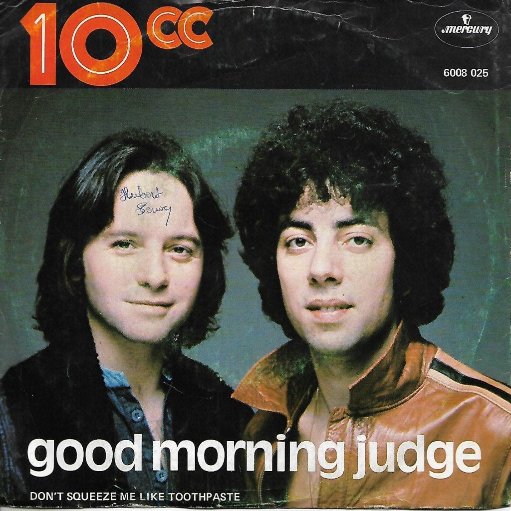 10CC - Good morning judge, Gebruikt, 7 inch, Single, Pop