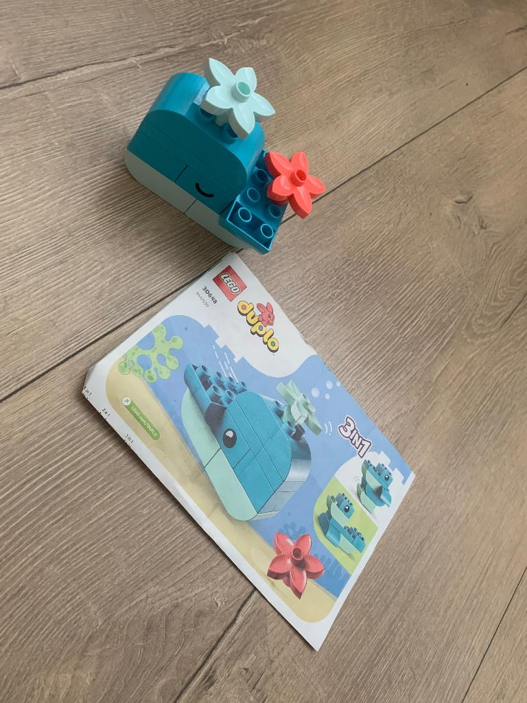 Duplo walvis 30648, Ophalen of Verzenden, Zo goed als nieuw, Complete set, Duplo