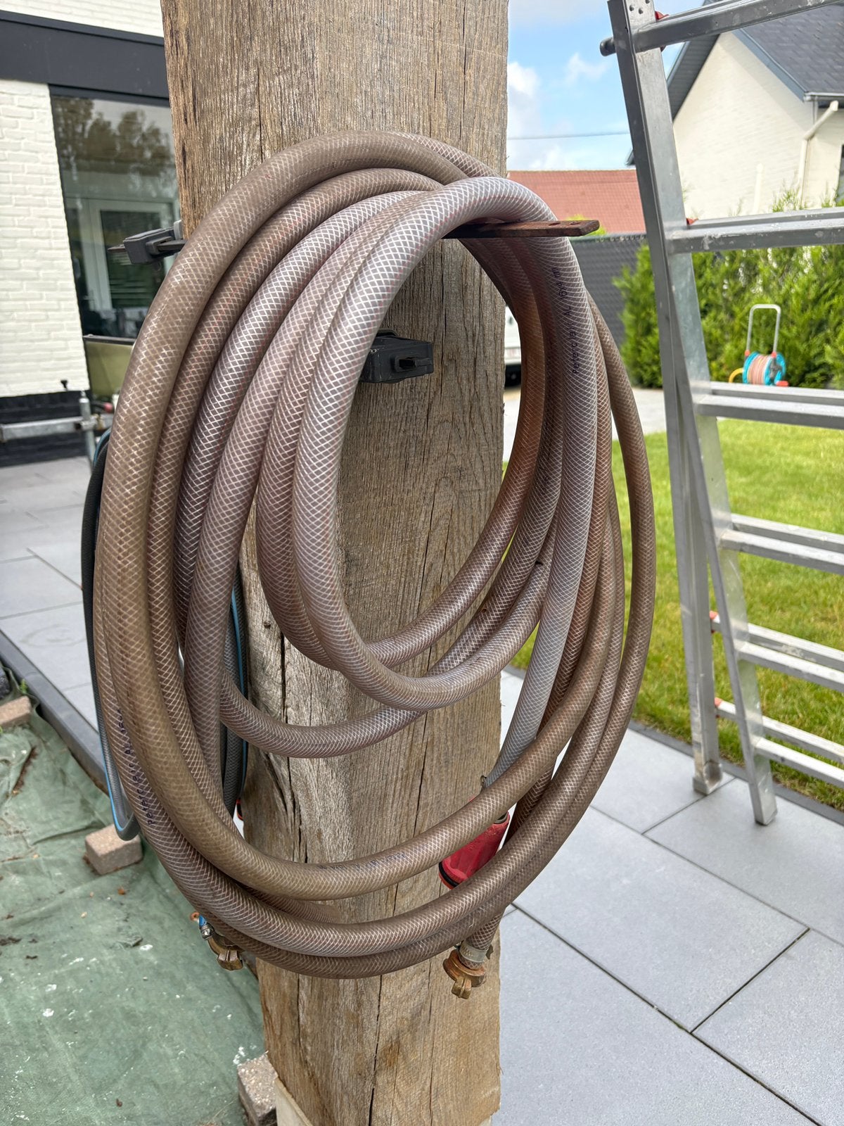 Tuinslang 16x4 mm, Tuin en Terras, Tuinslangen, Ophalen, Zo goed als nieuw, Tuinslang