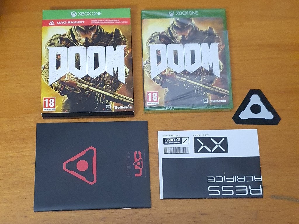NIEUW | SEAL | XBOX ONE | DOOM (UAC Pack) | GESEALD, Vanaf 18 jaar, Shooter, 1 speler, Nieuw