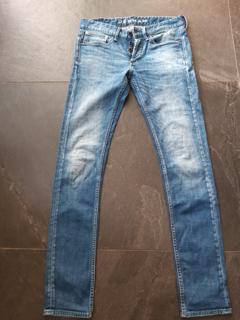 Jeans Denham bolt,, Blauw, W32 (confectie 46) of kleiner, Ophalen of Verzenden, Zo goed als nieuw