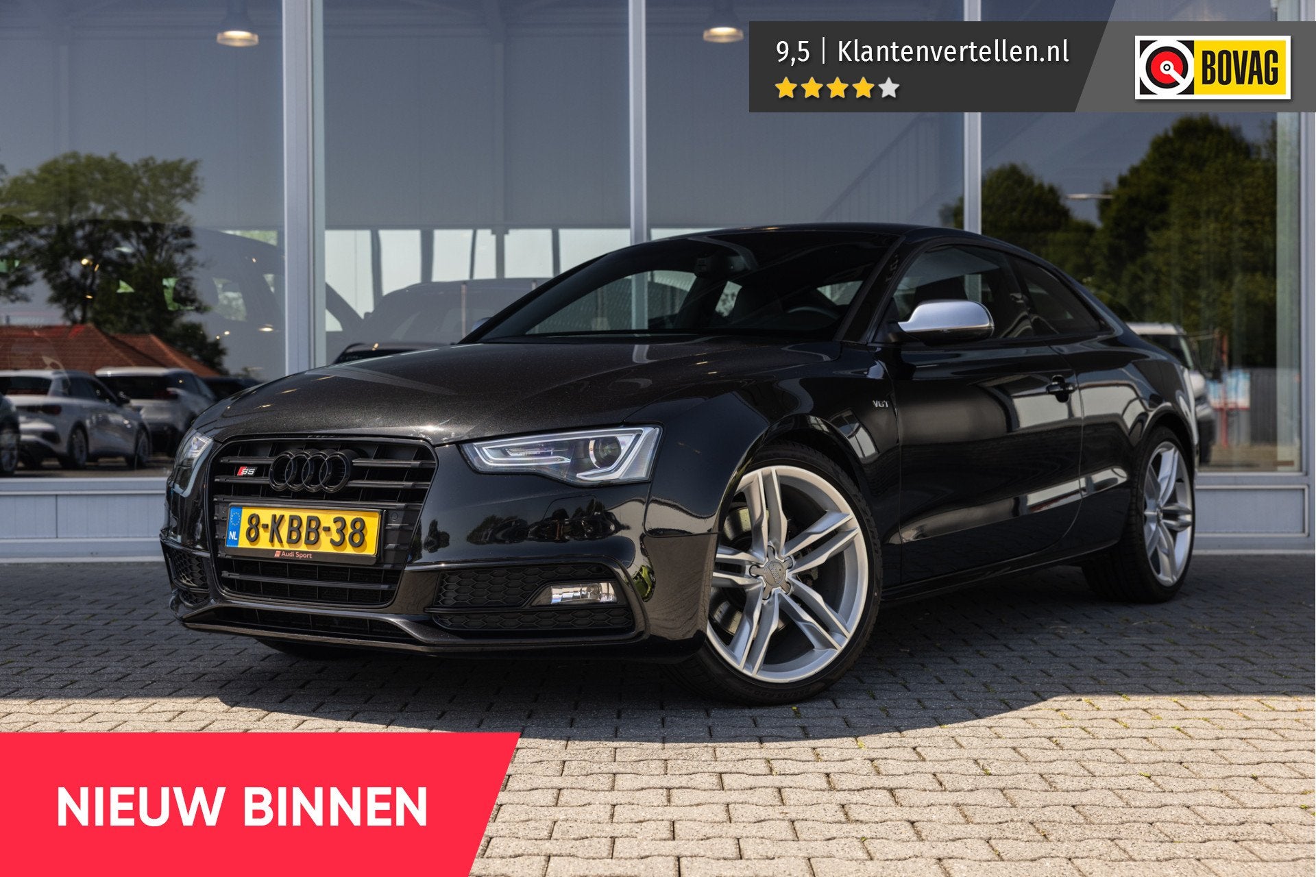 Audi A5 Coupé 3.0 TFSI S5 quattro Pro Line | NL Auto | Adap, Auto's, Audi, Gebruikt, Zwart, 2995 cc, Zwart
