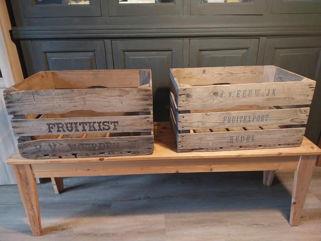 Oude fruitkist, Ophalen, Gebruikt, Minder dan 50 cm, Minder dan 50 cm