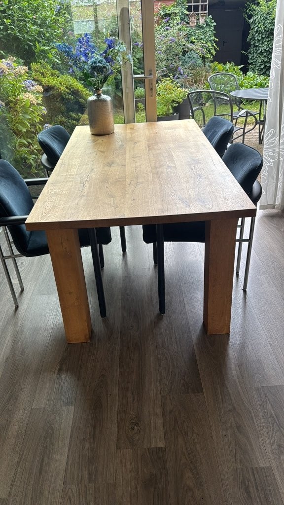 Eetkamerstoelen Leolux Cachucha, Ophalen, Gebruikt, Blauw, Vier