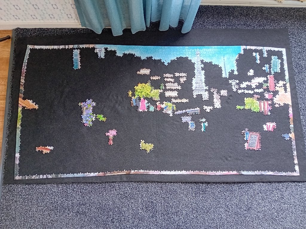 Puzzel 4000 stukjes (past op puzzelmat), Ophalen of Verzenden, Meer dan 1500 stukjes, Zo goed als nieuw, Legpuzzel
