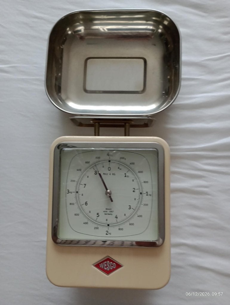 wesco weegschaal / klok nieuw, Minder dan 10 kg, Keukenweegschaal, Nieuw, Ophalen of Verzenden