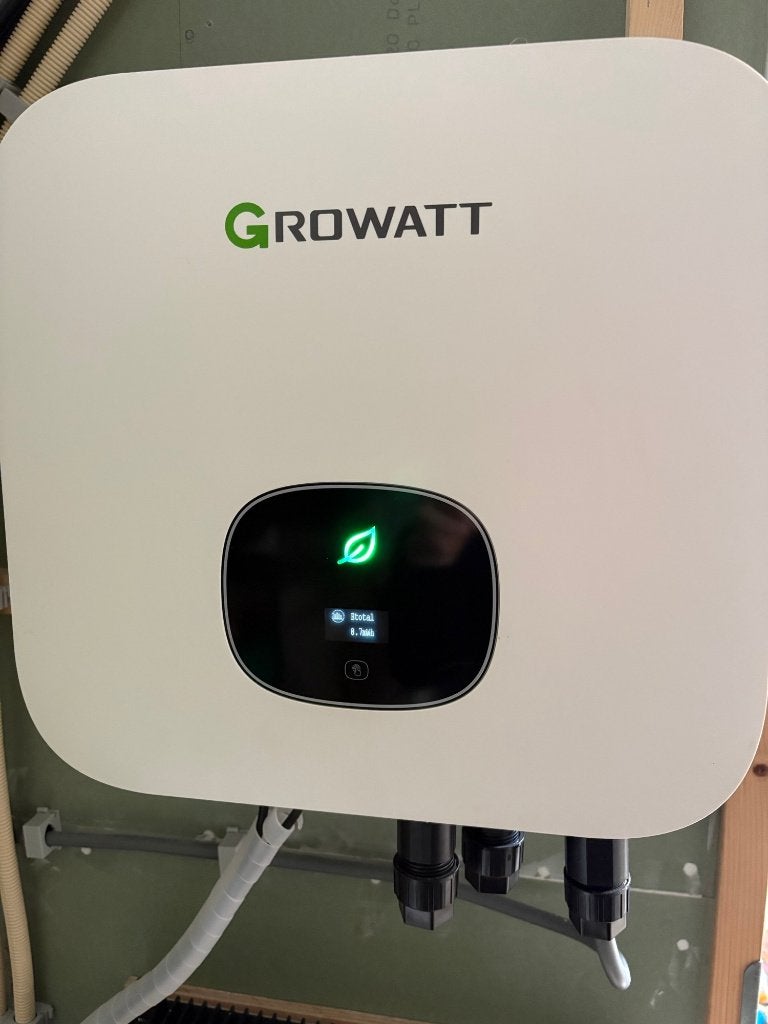 Growatt min3600TL-X, Ophalen of Verzenden, Gebruikt