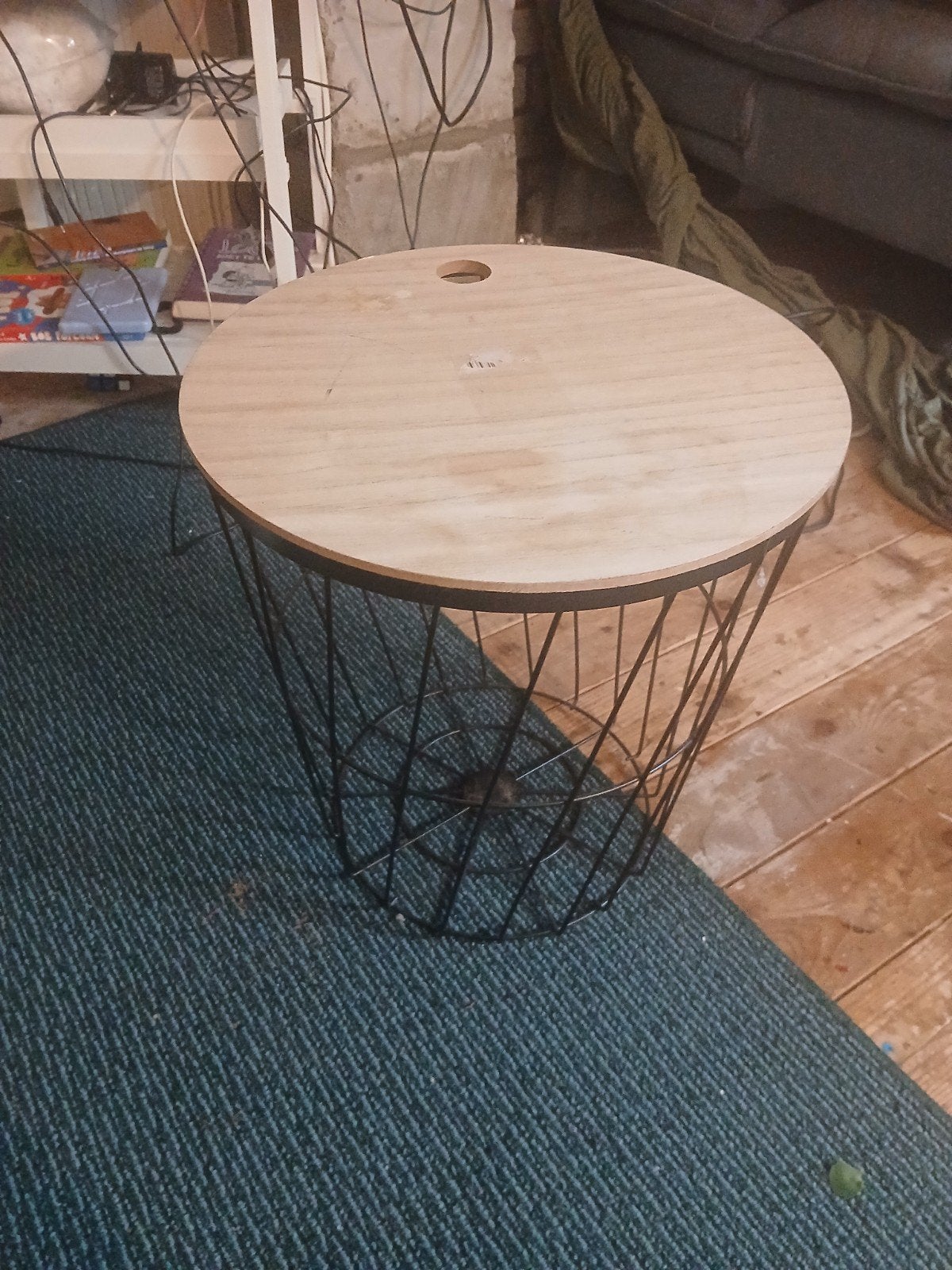 bijzet tafel, Ophalen, Rond, Minder dan 55 cm, 45 tot 60 cm