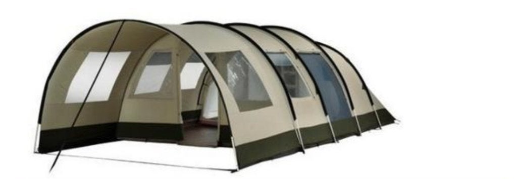 Safarica Victoria 6 TC: luxe 6-p tunneltent met kuip, Caravans en Kamperen, Ophalen, Zo goed als nieuw, Tot en met 6