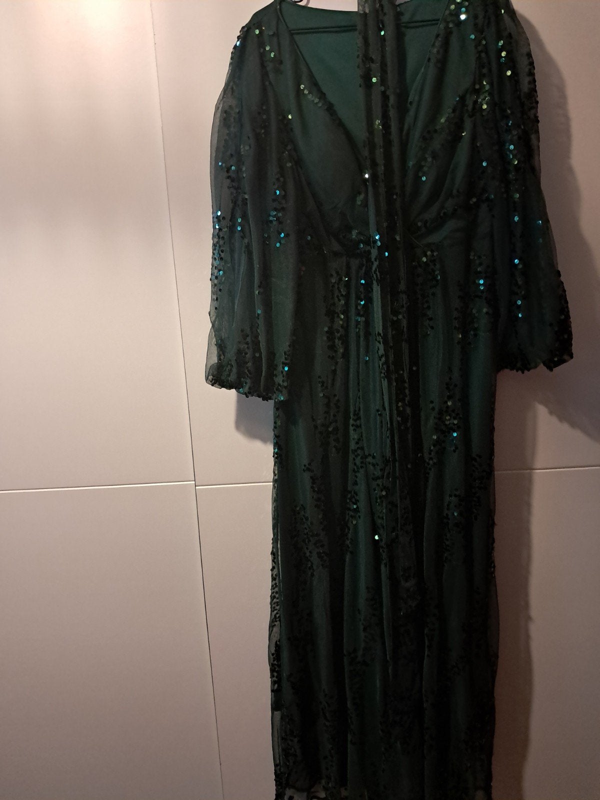 Nieuwe Feestjurk XL - Elegante Galajurk met Pailletten, Kleding | Dames, Galajurk, Maat 46/48 (XL) of groter, Nieuw, Ophalen of Verzenden