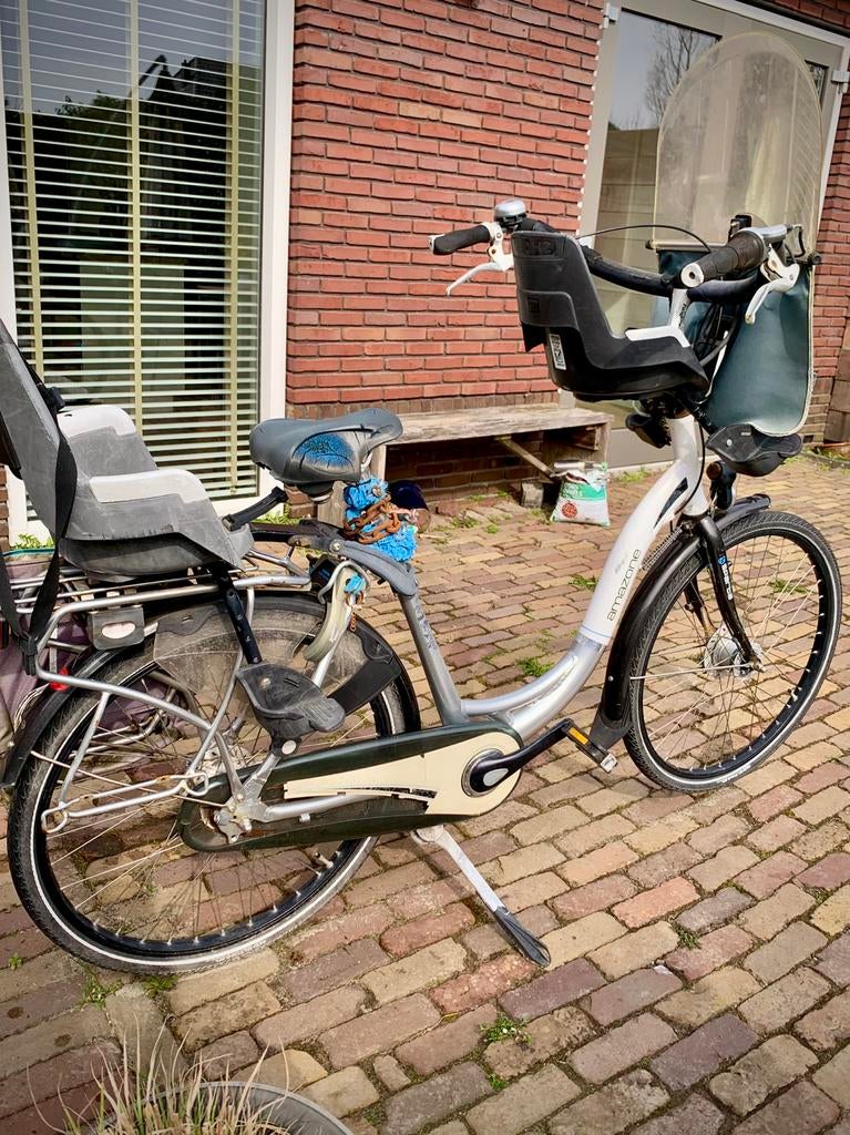 Sparta Amazone moederfiets, Ophalen, 2 zitjes, Sparta, Versnellingen