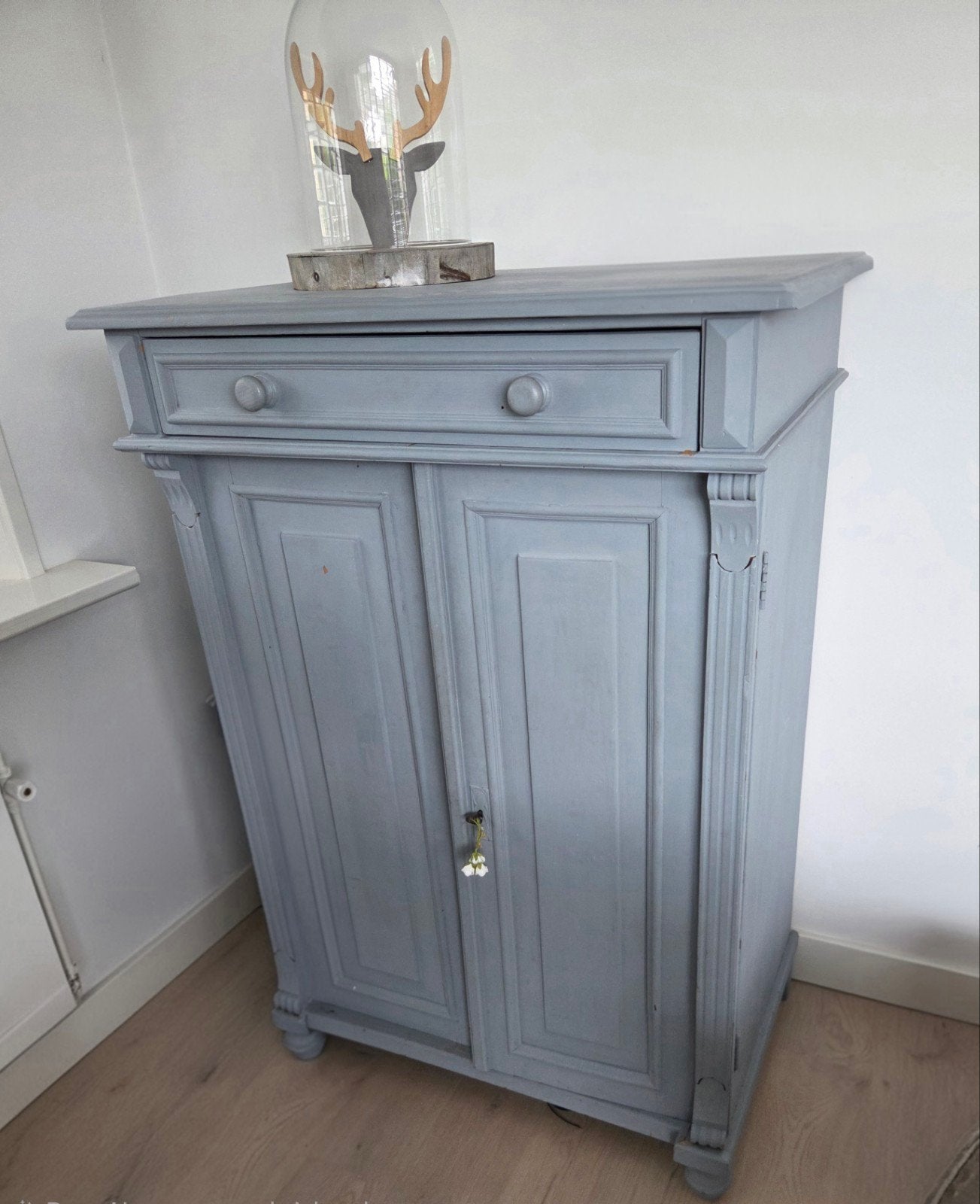 Mooie kast met lade en drie legplanken, Ophalen