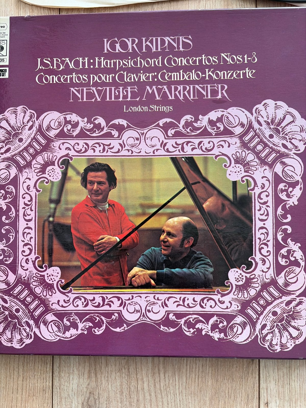 Igor Kipnis - J.S. Bach: Harpsichord Concertos Nos 1-8, Gebruikt, Soloconcert, Ophalen of Verzenden, Barok