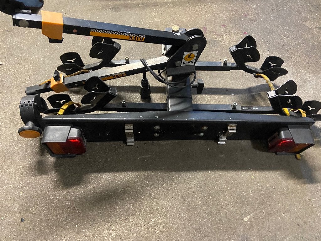 Fietsendrager, Ophalen, Gebruikt