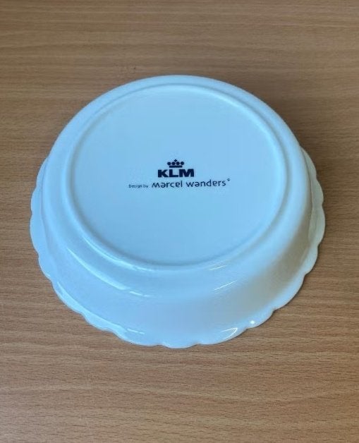 Marcel Wanders schalen casserole porselein schaal klm, Ophalen of Verzenden, Nieuw, Schaalmodel
