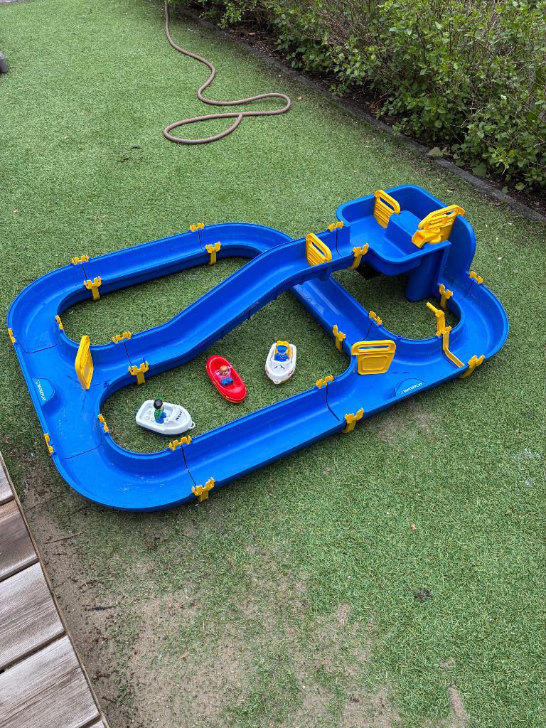 Waterbaan voor kinderen, Ophalen, Gebruikt