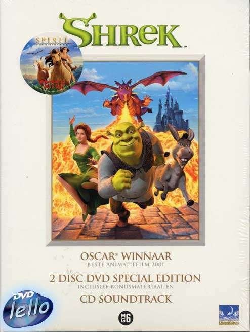 DreamWorks Shrek, 3-disc LE (2001 Mike Myers Eddie Murphy), Tekenfilm, Amerikaans, Ophalen of Verzenden, Vanaf 6 jaar