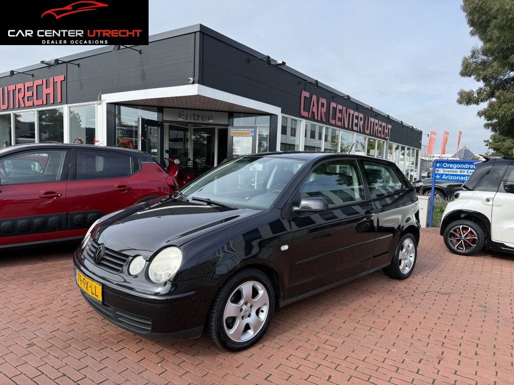 Volkswagen Polo 1.4-16V Athene 3DRS MOET VANDAAG WEG!, 4 cilinders, Zwart, Origineel Nederlands, Bedrijf