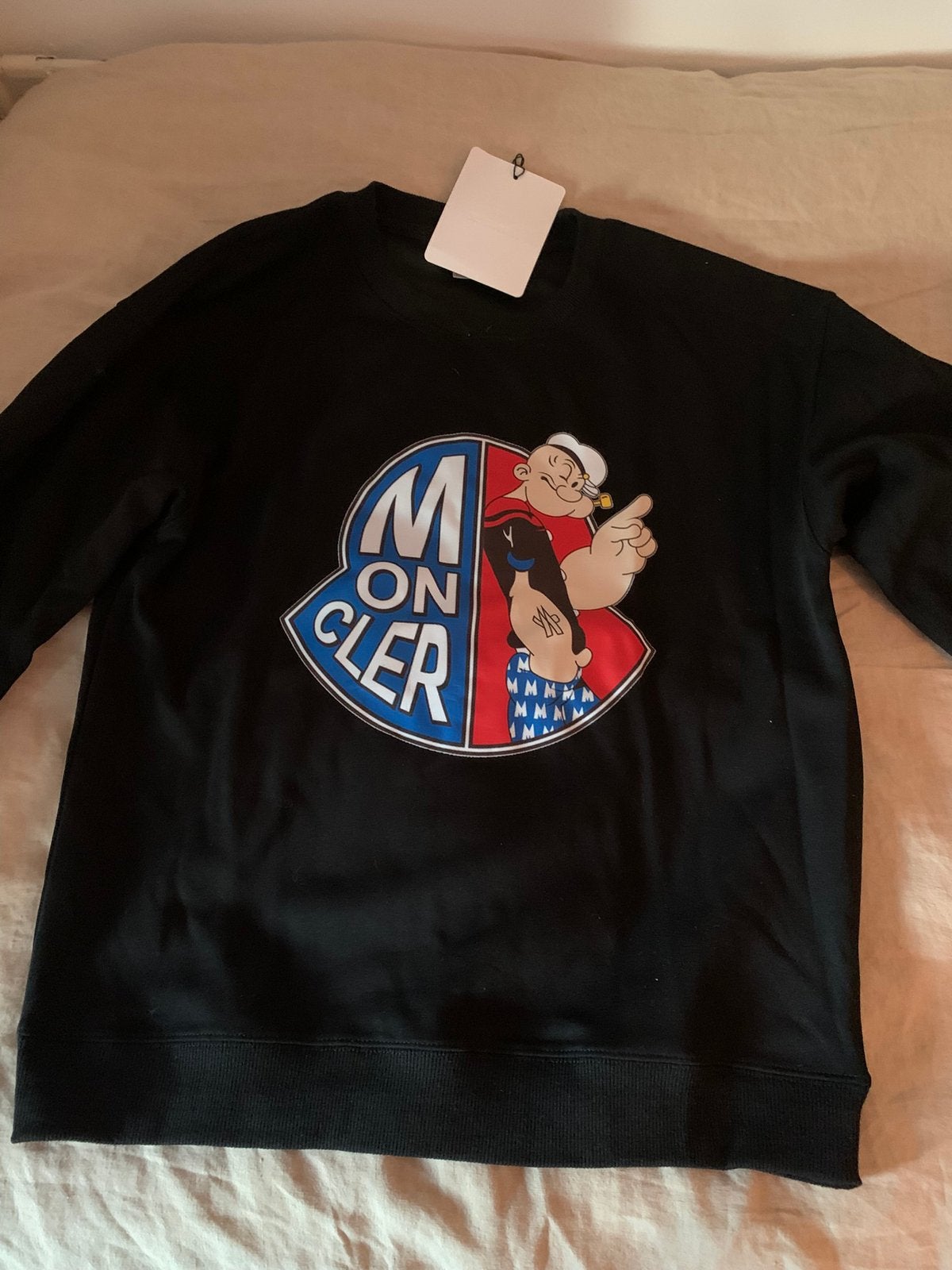 Te koop nieuwe sweater zwart, Kleding | Heren, Ophalen of Verzenden, Nieuw, Maat 52/54 (L), Zwart