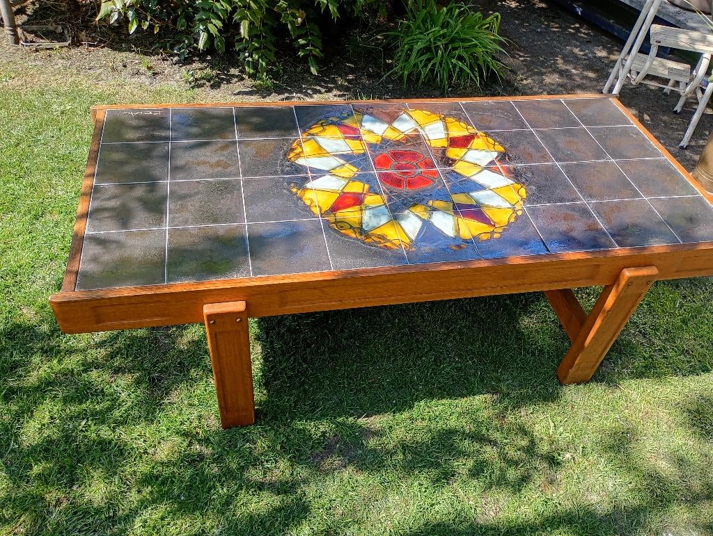 Belarti tegeltafel / salontafel, Ophalen, Huis en Inrichting