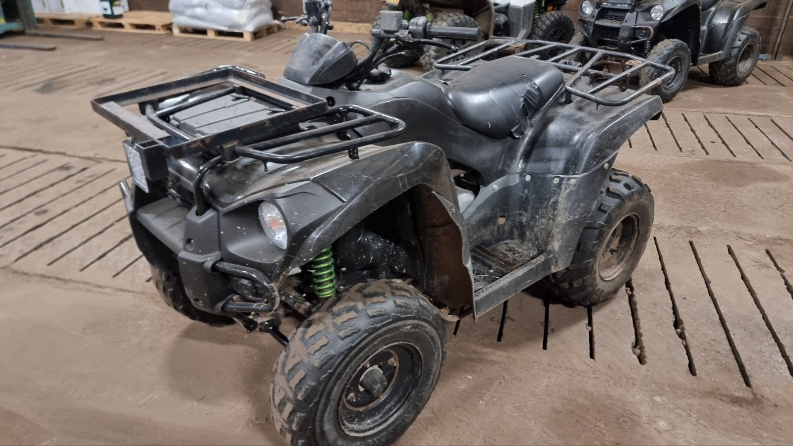 Kawasaki Brute force 300 landbouwquad met kenteken, Ophalen, Gebruikt