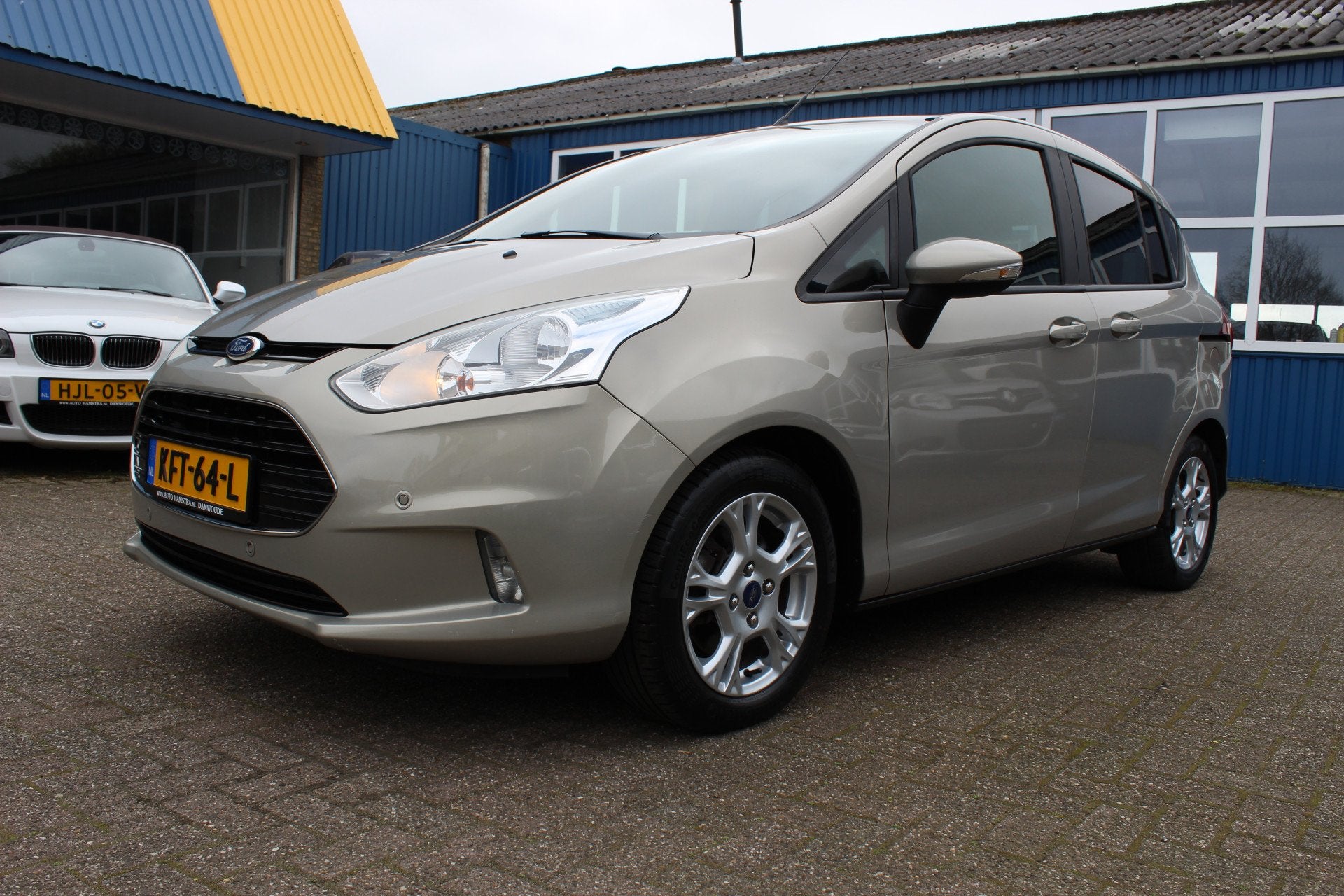 Ford B-MAX 1.6-16V "Titanium" Airco - Automaat ! (bj 2015), Auto's, Ford, 1596 cc, Stof, Gebruikt, Zwart