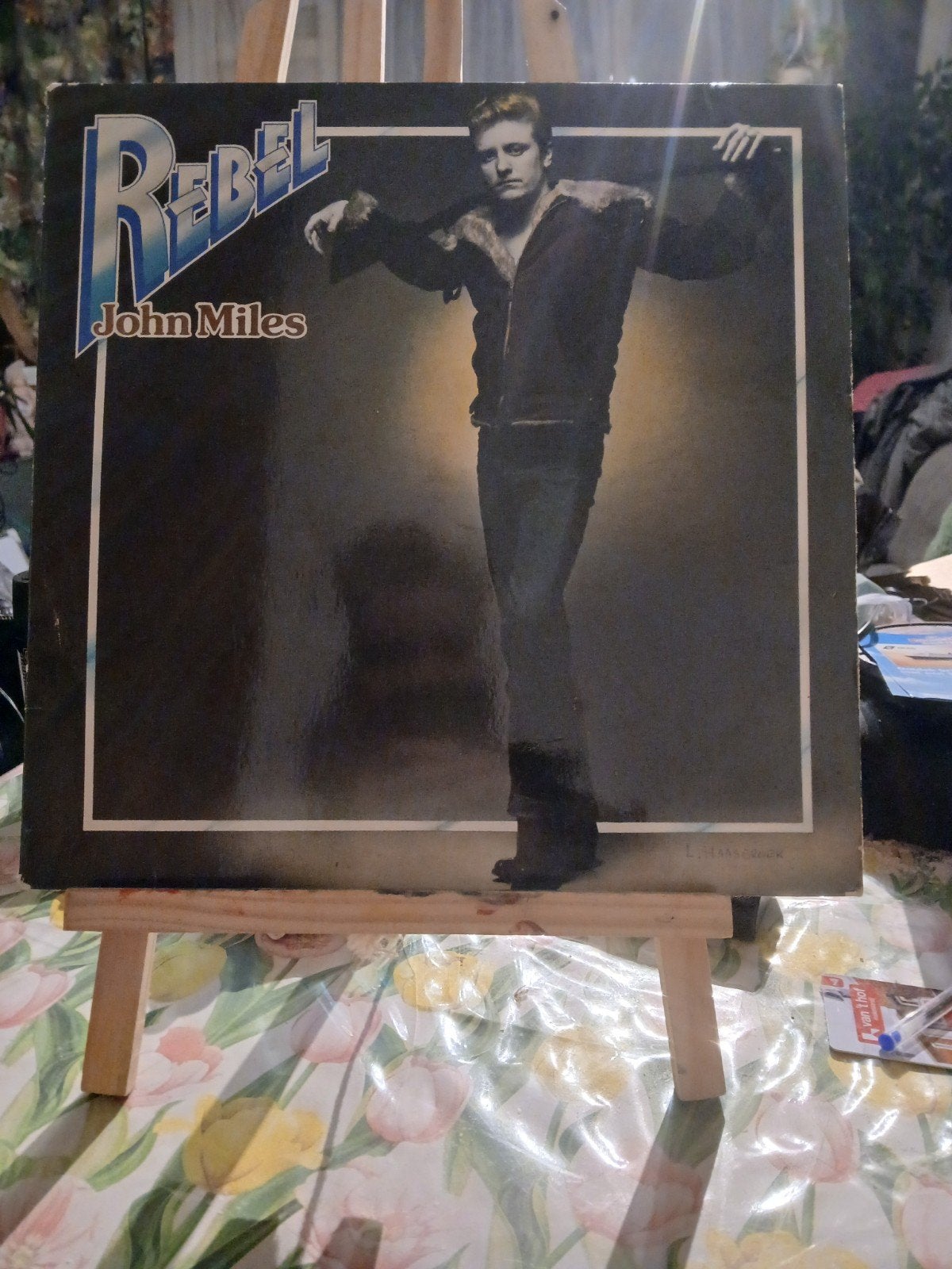 John Miles - Rebel LP (1976) - Classic Rock Vinyl, Cd's en Dvd's, Ophalen of Verzenden, Gebruikt, 12 inch, LP