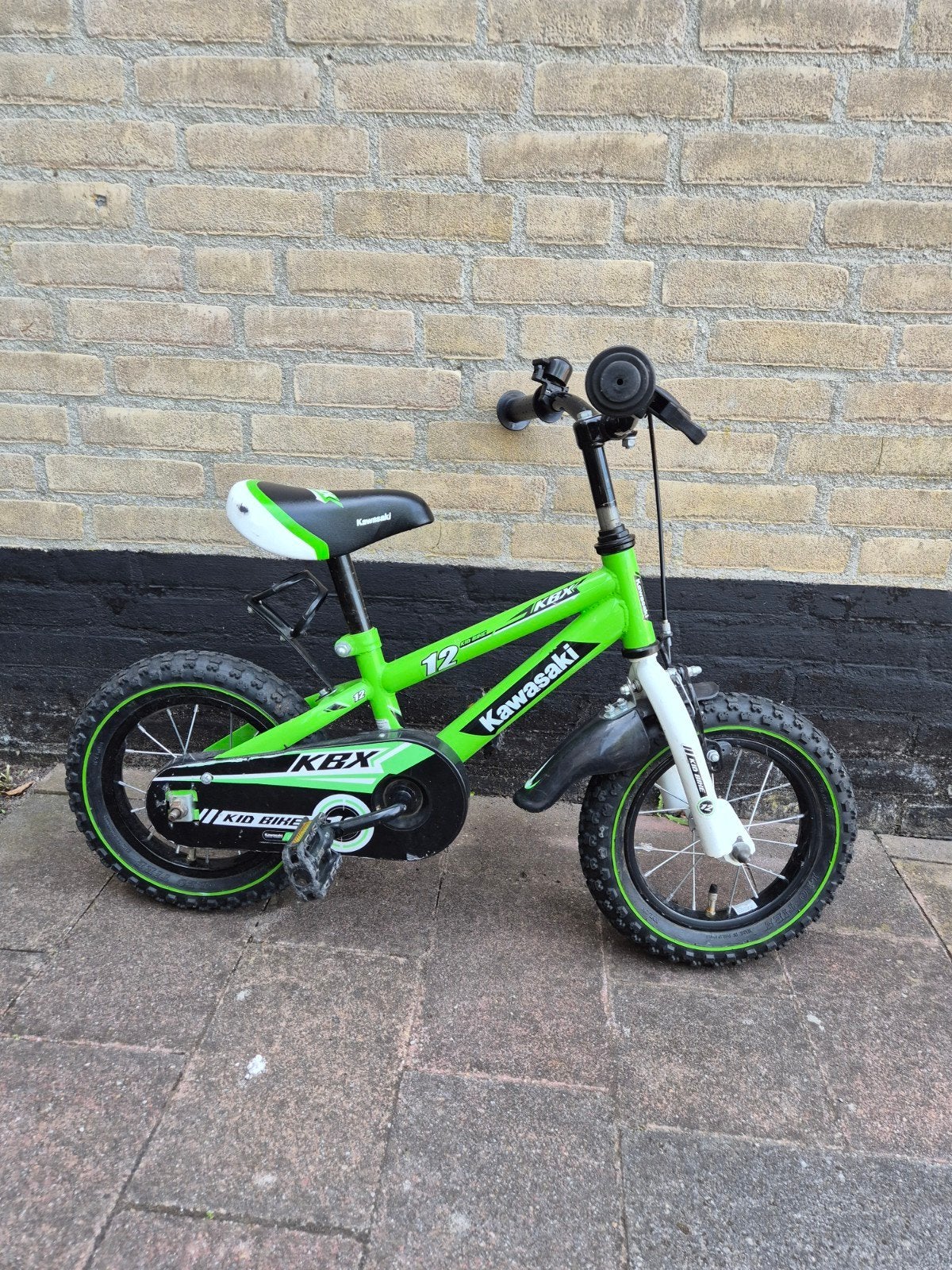 Kawasaki KBX 12 kinderfiets, Ophalen, Gebruikt, Velgrem, Kawasaki