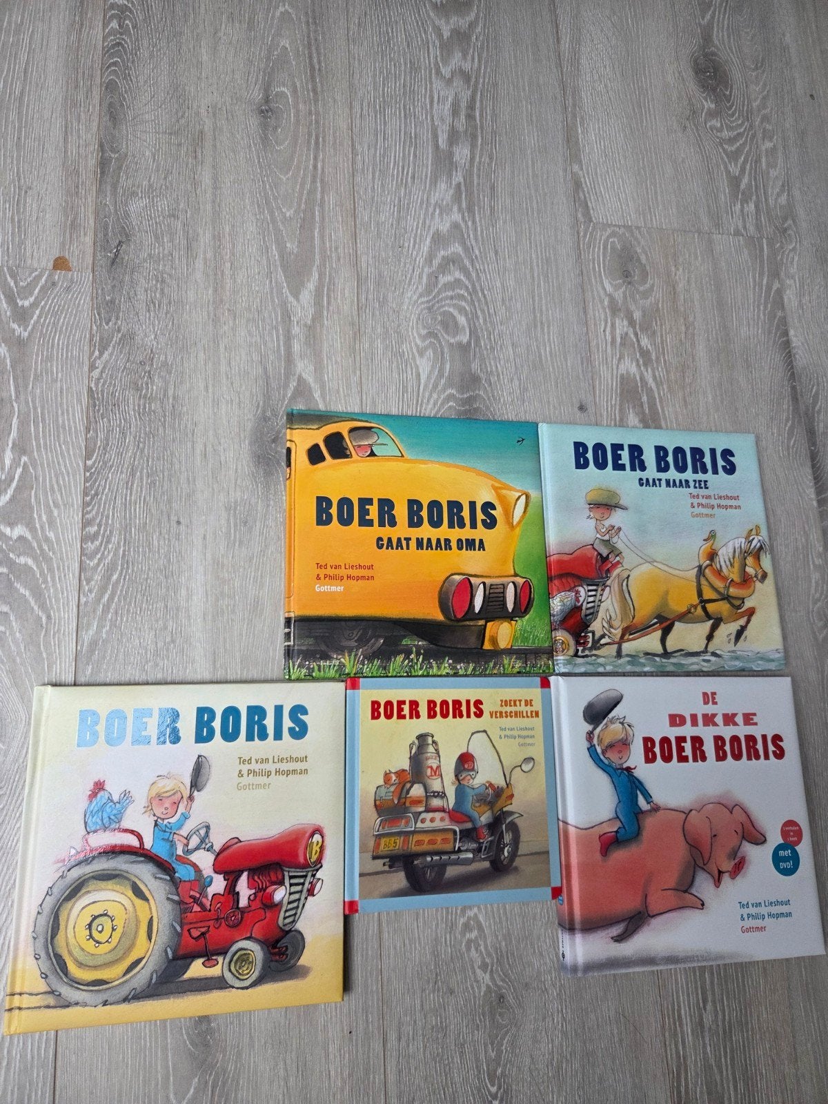 5x Boer Boris oa De Dikke Boer Boris, Boeken, Ophalen of Verzenden, Zo goed als nieuw, 3 tot 4 jaar